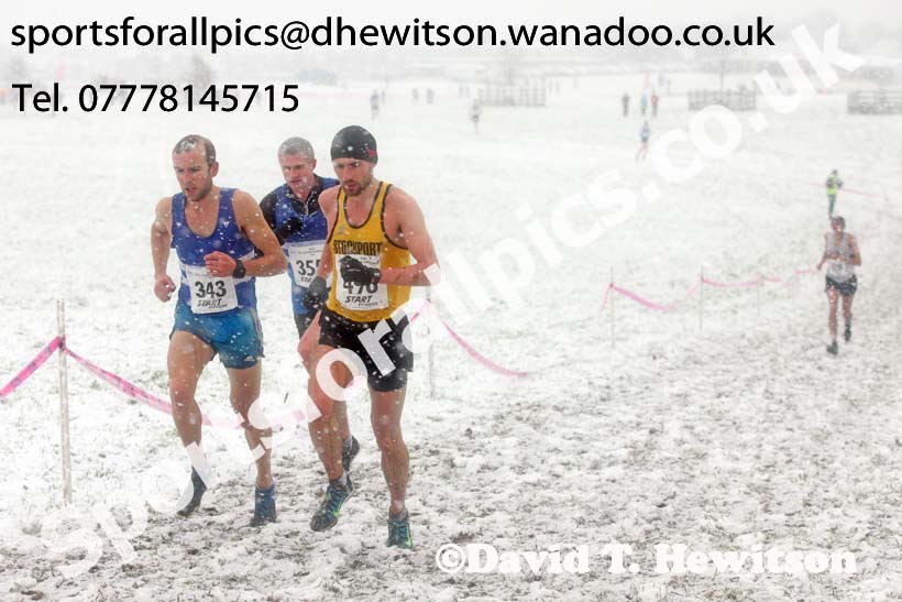 Senior mens North Eastern Cross Country, Sedgefield, County Durham. Photo: David T. Hewitson/Sports for All Pics